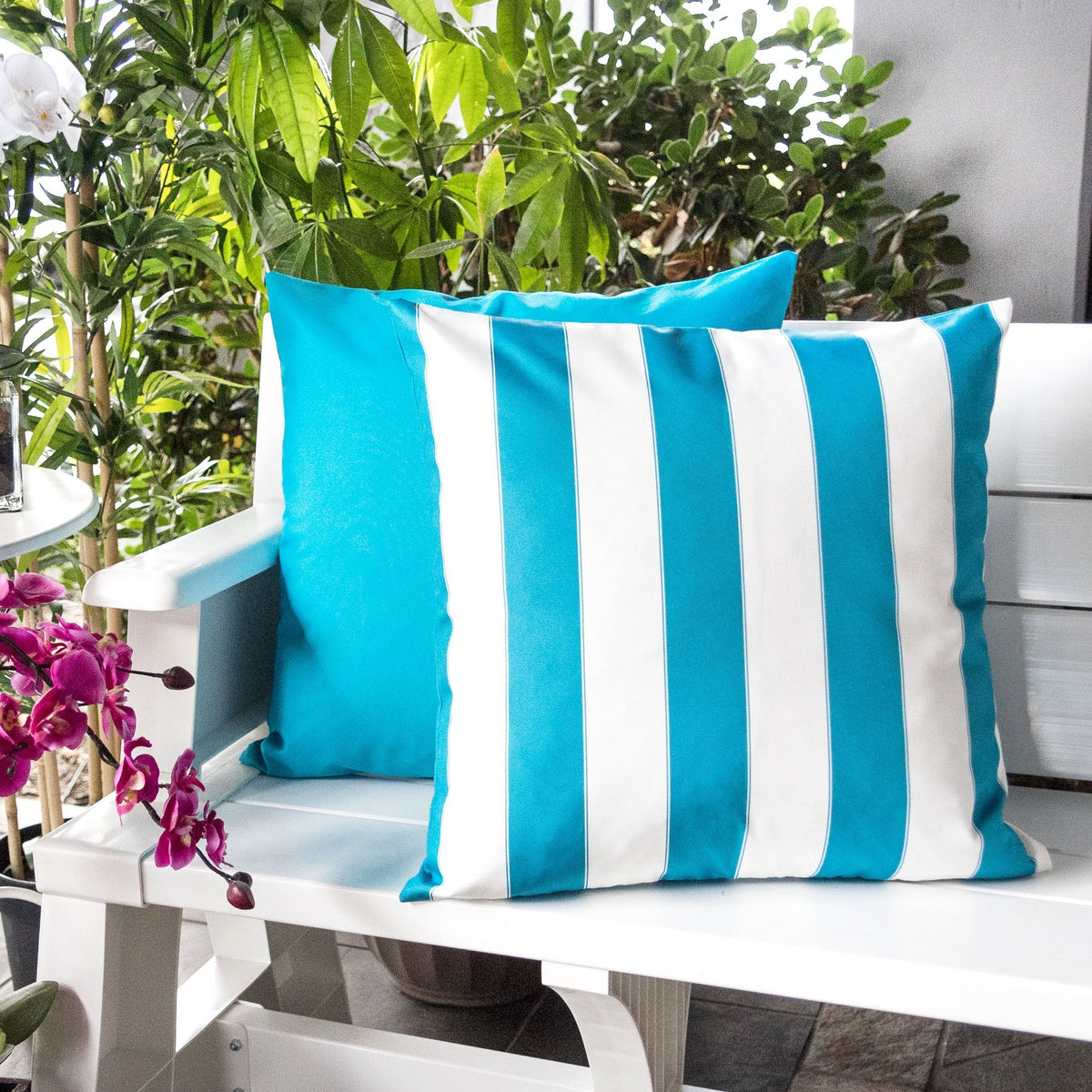 Horizon Stripe Pillow - Outdoor & Indoor