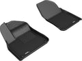 3D MAXpider 2019-2019 Porsche Cayenne Kagu 1st Row Floormat - Black L1PO01911509
