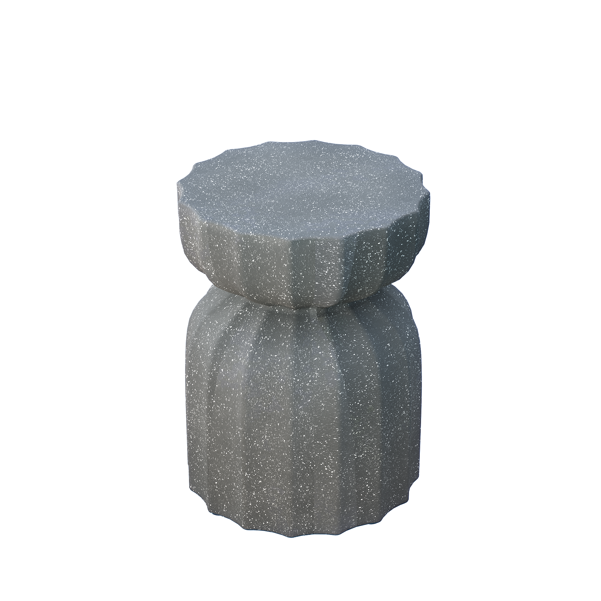 13" Modern Outdoor and Indoor Waterproof Coffee Table and Side Table Set