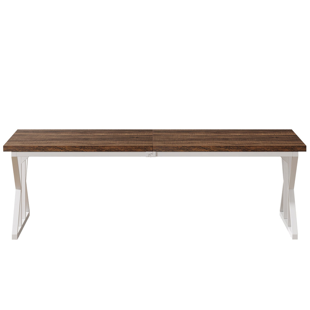 71" Farmhouse Dining Table for 6