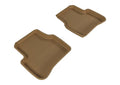 3D MAXpider 2006-2010 Volkswagen Passat Kagu 2nd Row Floormats - Tan L1VW01521502