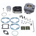 Athena Garelli SR 50 Bore 47.6mm Bore Pin 12mm Bore Flat Head Piston Big Bore Cylinder Kit w/Head P400485100090