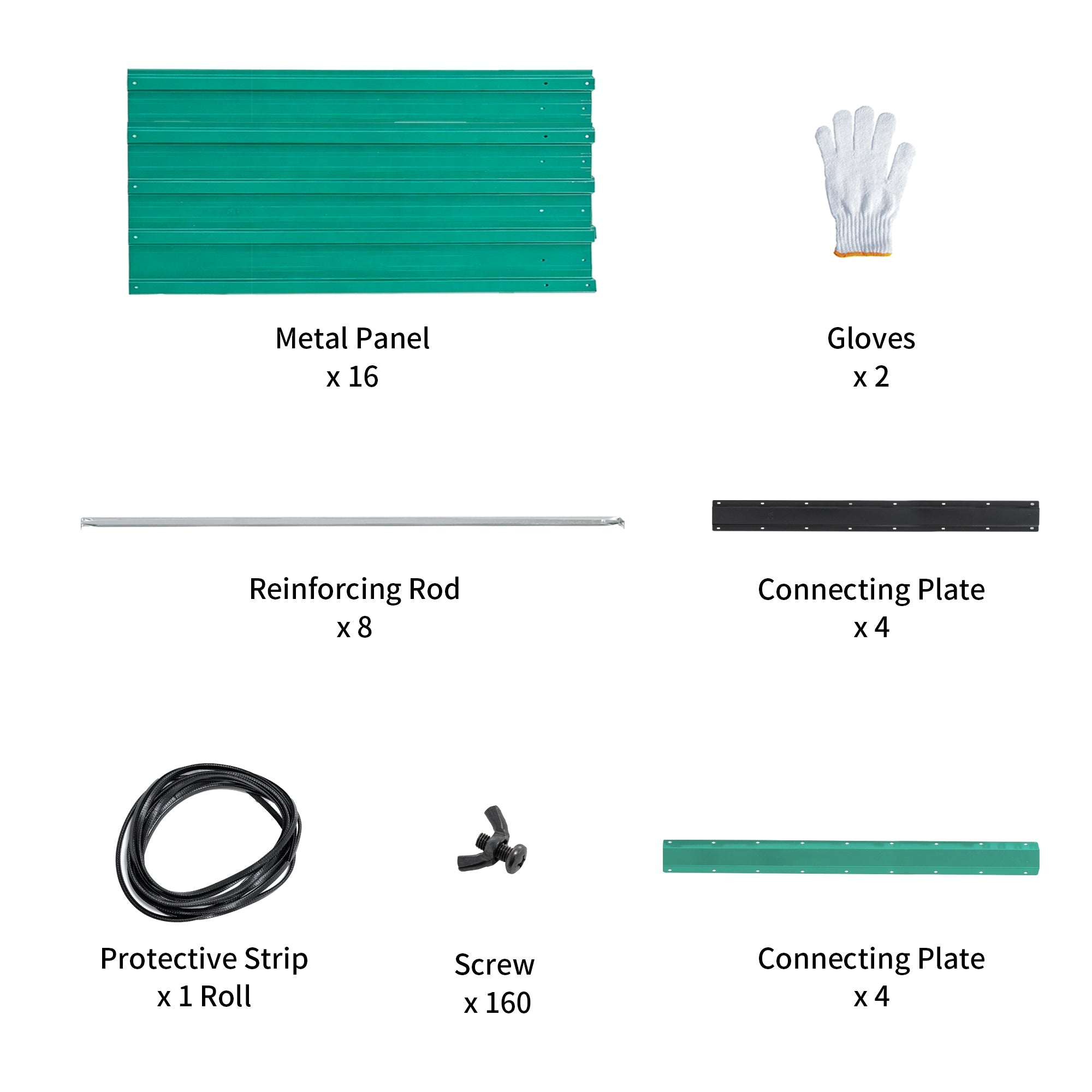 Raised Garden Bed Kit - Ergonomic Height Metal Planter Box