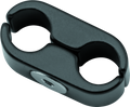 BikeMaster 2 Lines Cable Clamp - Black 152466