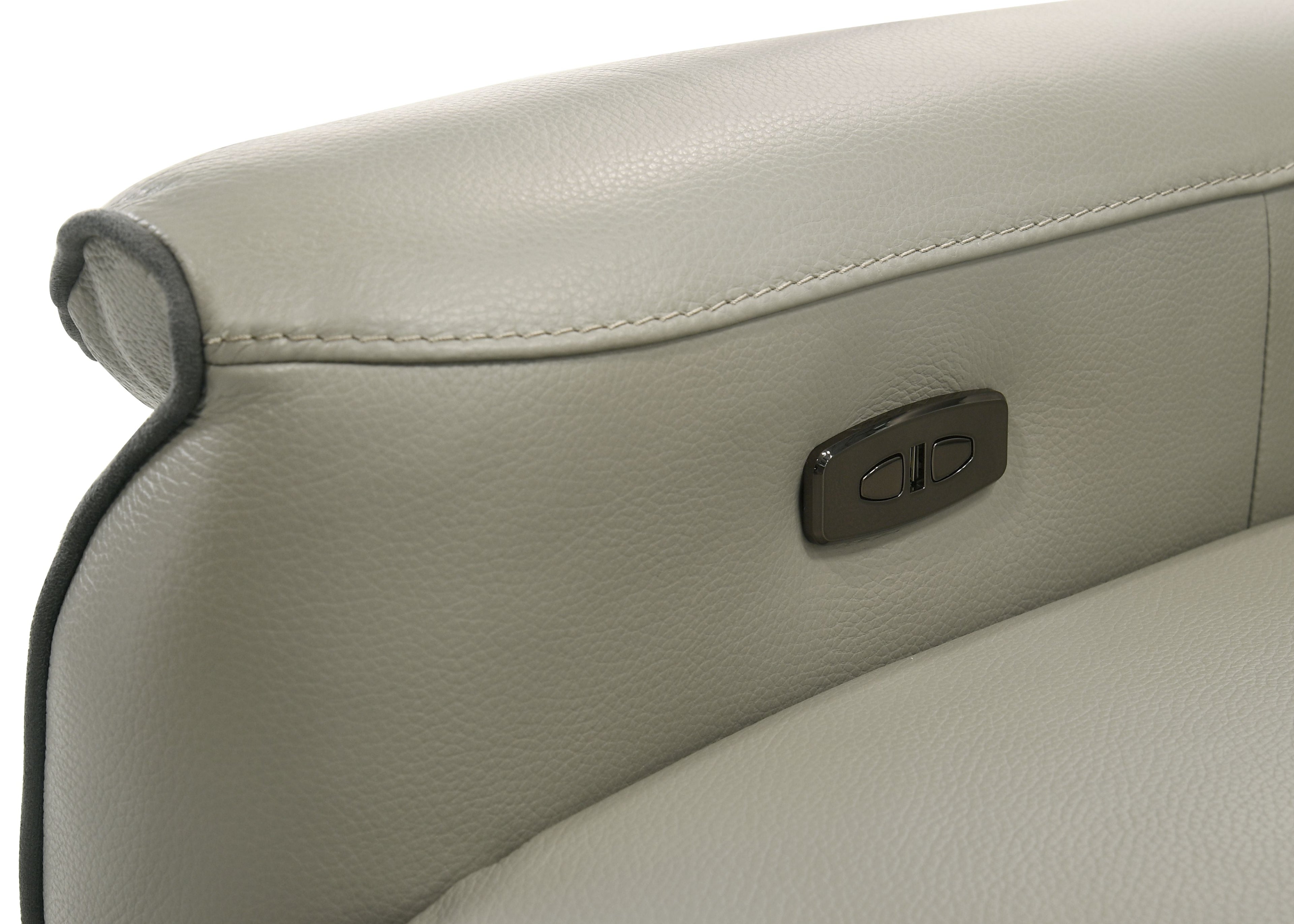 Jayke Top Grain Leather Match Power Motion Sectional Sofa