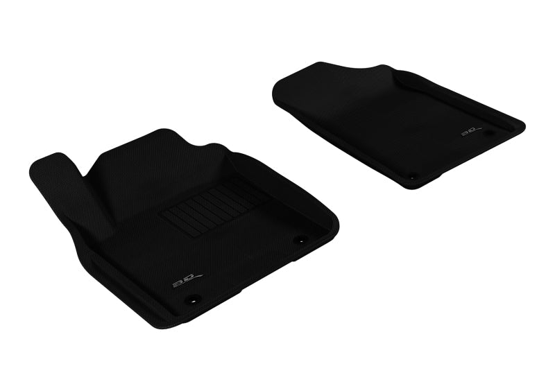 3D MAXpider 2011-2020 Infiniti QX80/QX56 Kagu 1st Row Floormat - Black L1IN01611509