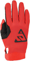 Answer 24 Peak Gloves Red/Black Youth - XS 442871