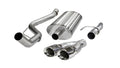 Corsa Performance 11-13 Ford F-150 5.0L V8 Polished Sport Cat-Back Exhaust