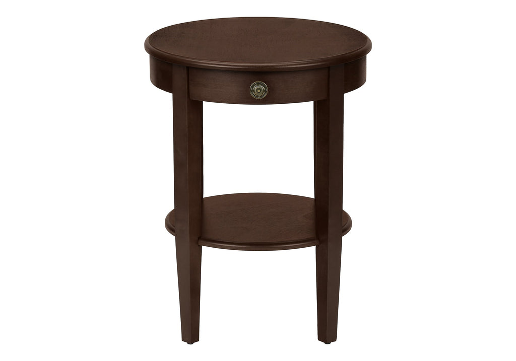 2-Tier Round Accent Table