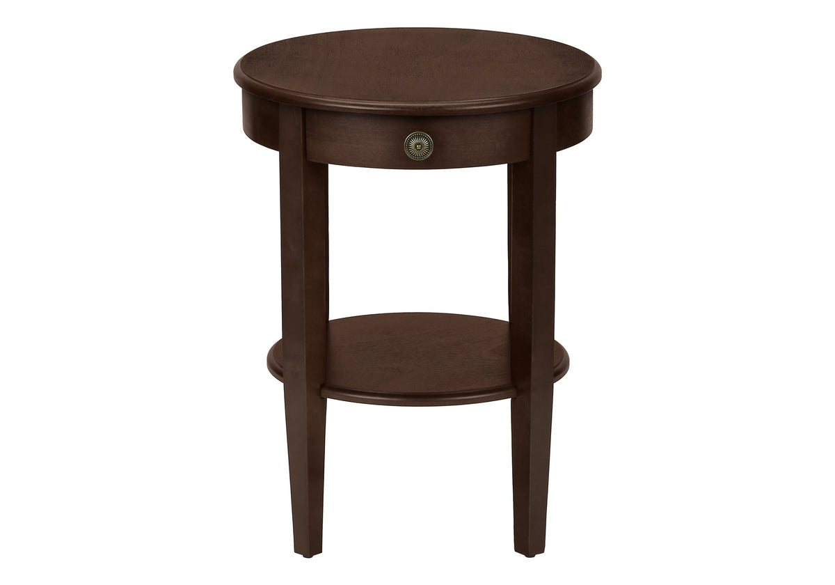 2-Tier Round Accent Table