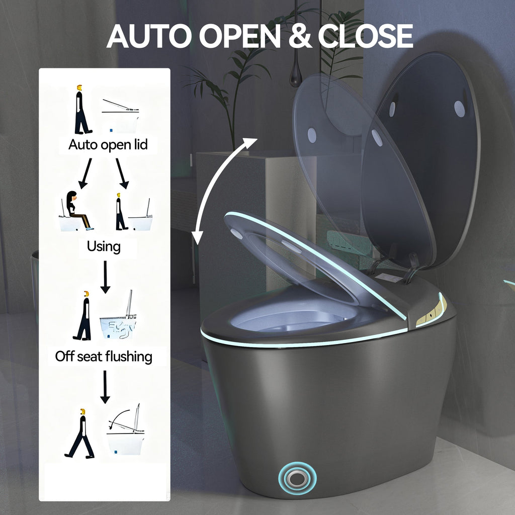 Unique Smart Toilet with Built-in Bidet