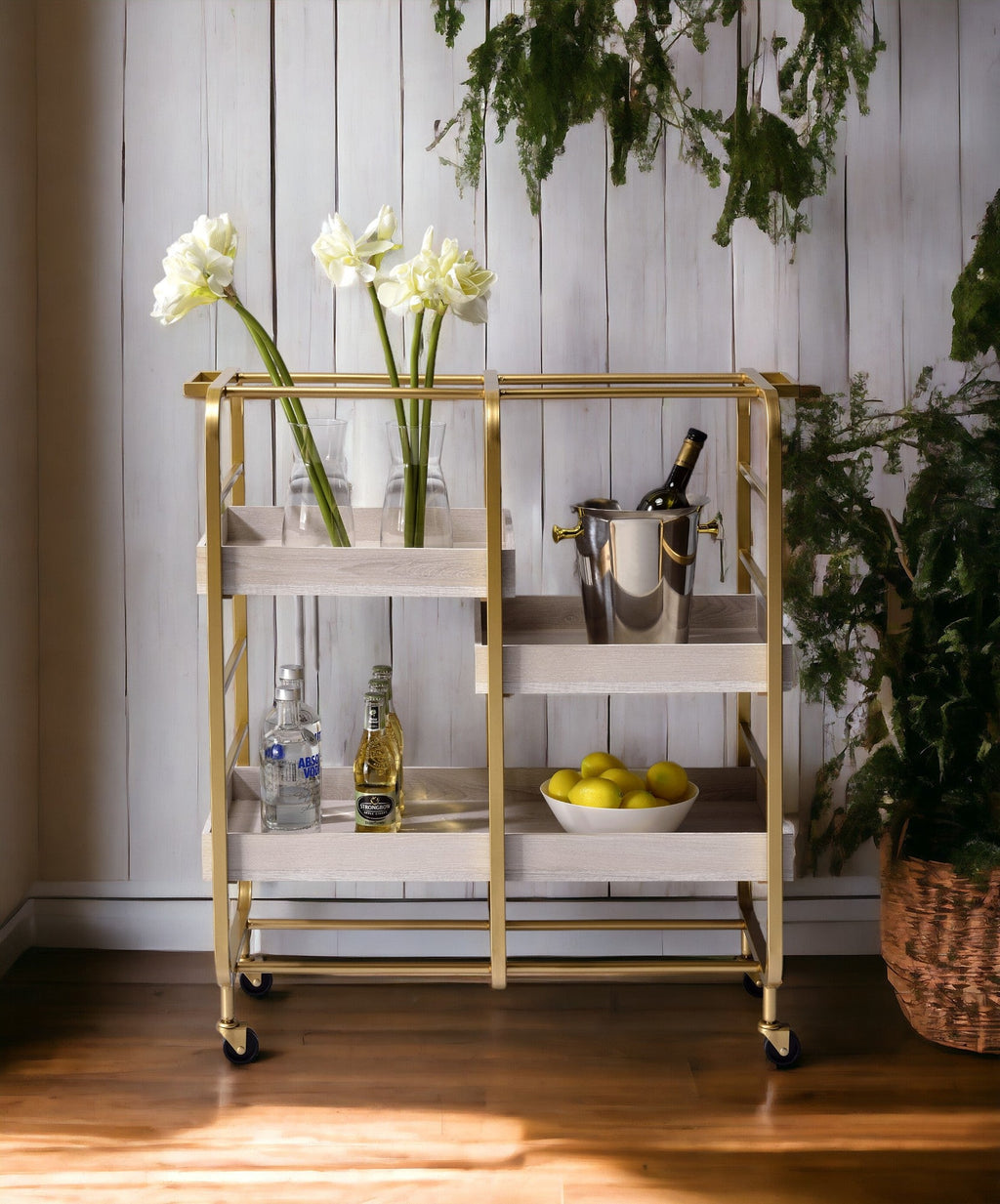 Vorrik Kitchen Serving Cart