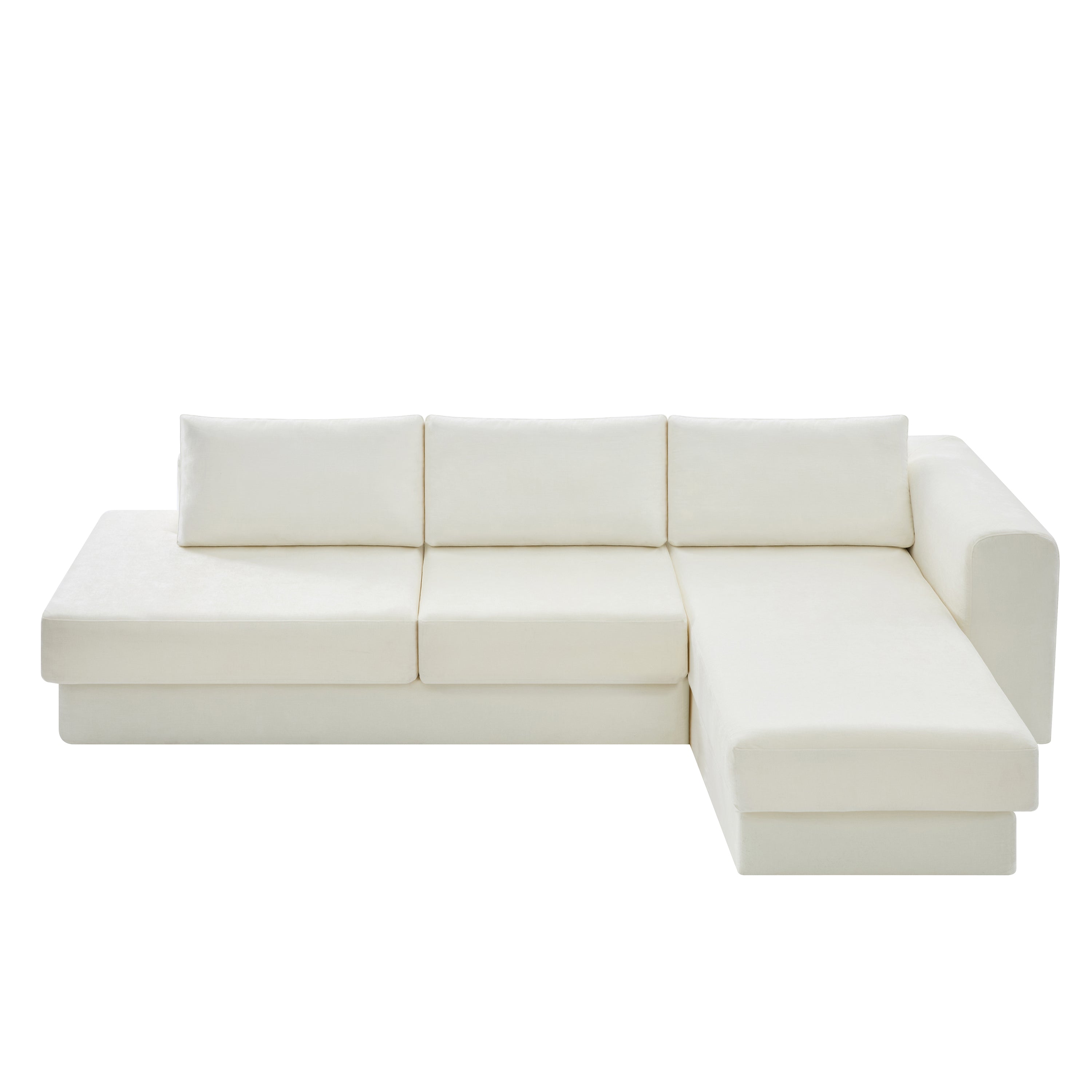 L-Shaped Modular Sofa 113" Modular Sectional