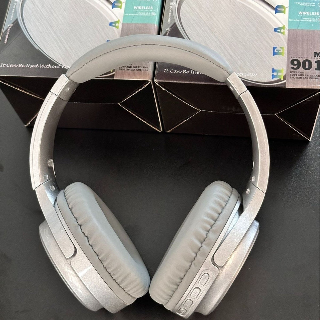 New 901 American-style Retro Over-ear Metal Headphones