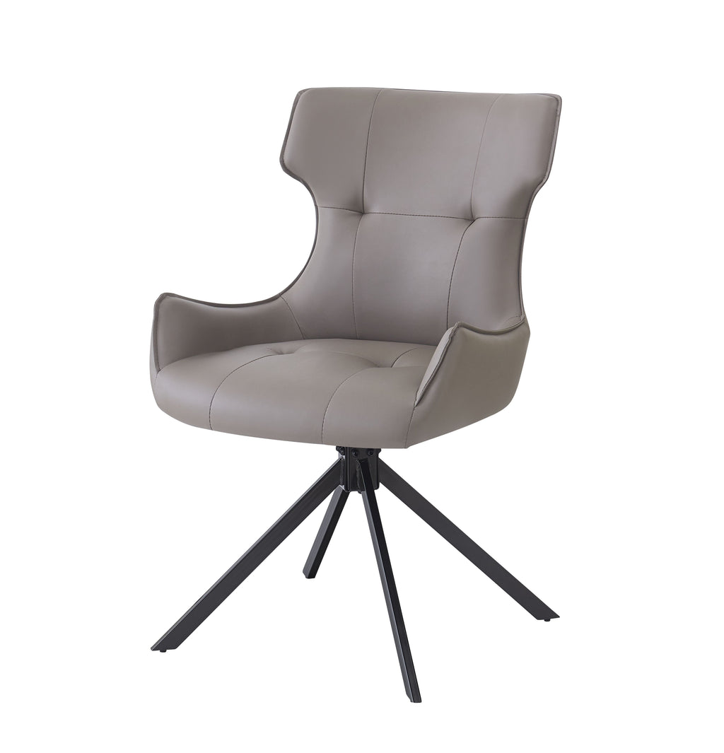 Damita Camel Synthetic Leather Dining Chair