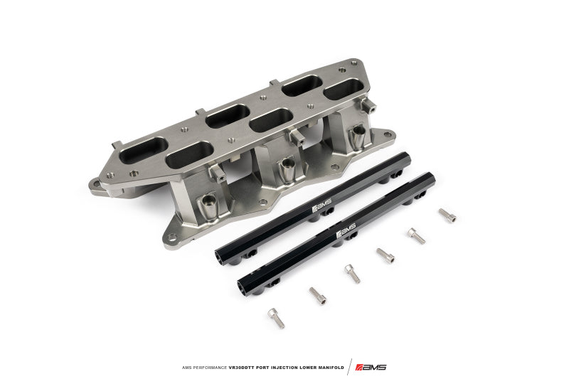 AMS Performance 2023+ Nissan Z Port Injection Lower Manifold - Black AMS.47.08.0001-1