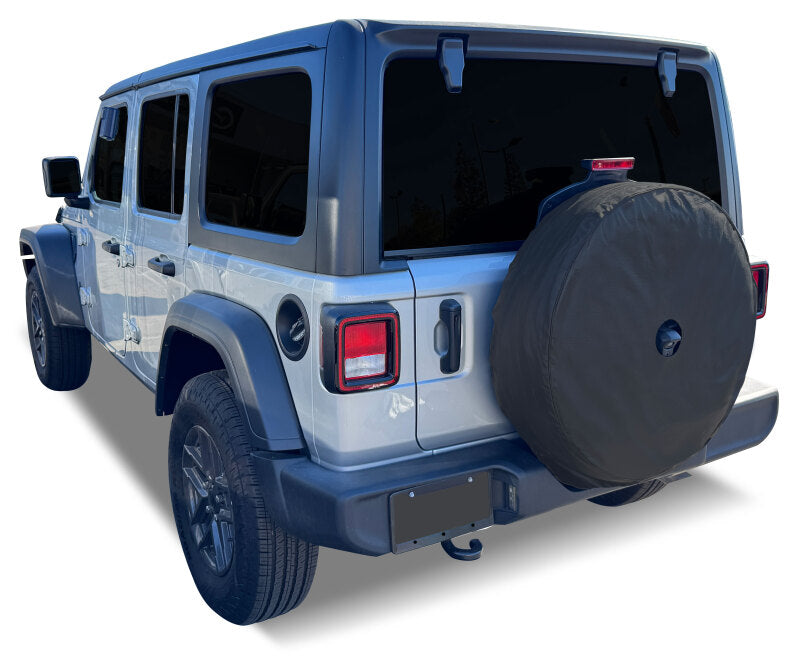 Covercraft Heavy Duty Spare Tire Cover w/ Back Up Camera Opening - 29.5in - 31in x 8.7in - 10in Tire ST1102BK