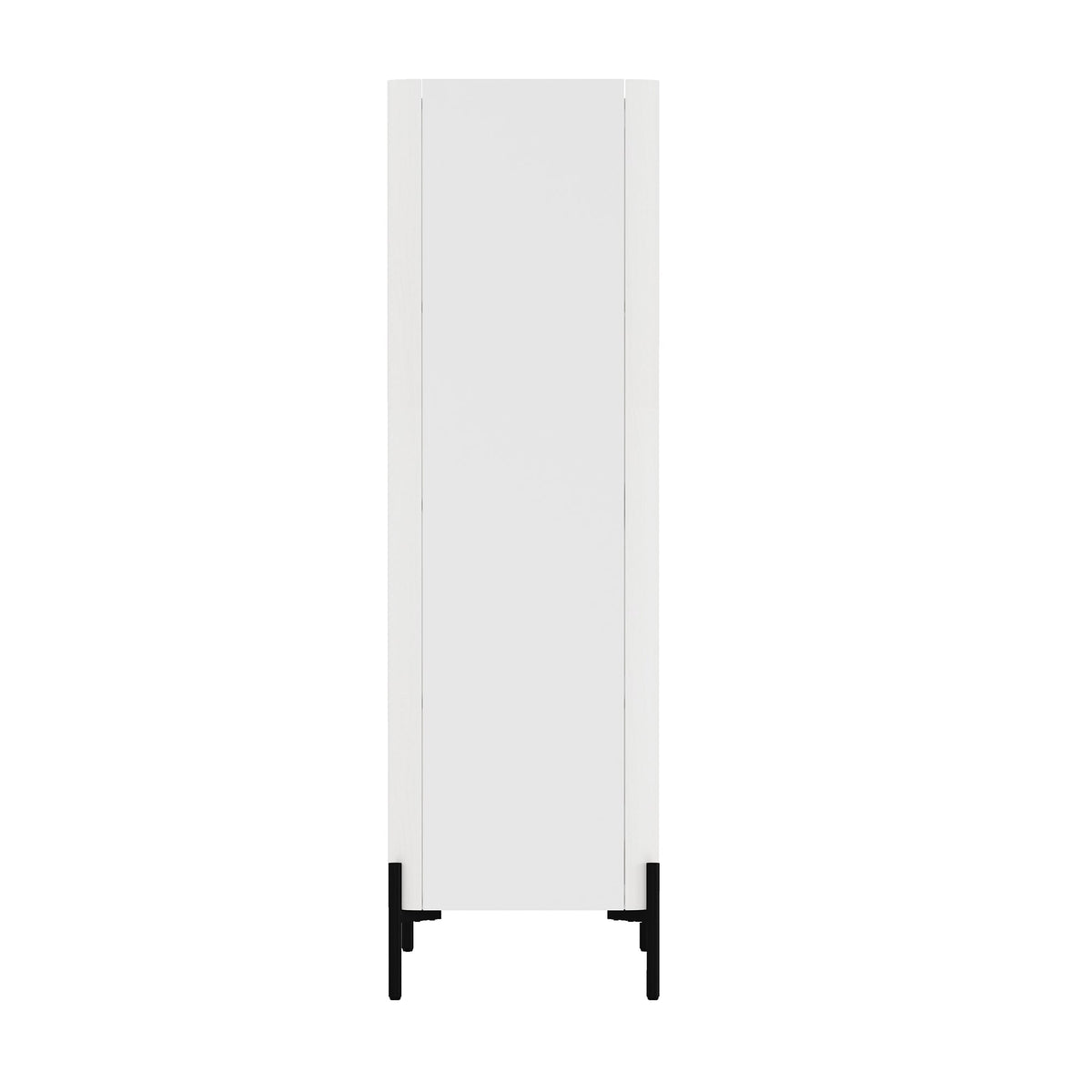 Abbey 32" Tempered Glass Bookcase Cabinet