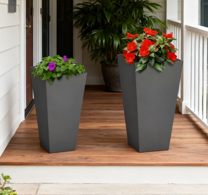 Durable & Stackable Plant Pot Set