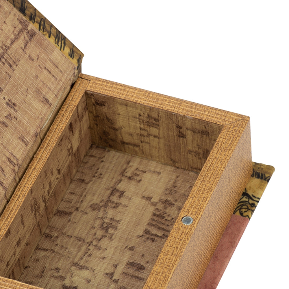 Set of 4 Nature Lover's Book Boxes with Floral Designs