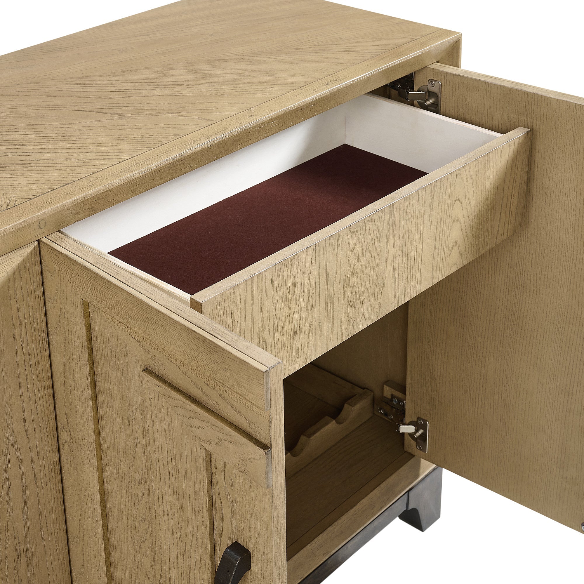 Caramel and Cocoa Sideboard