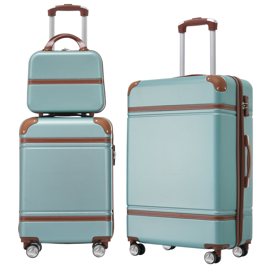 Hardshell Luggage Sets - 20"+24" and Cosmetic Case