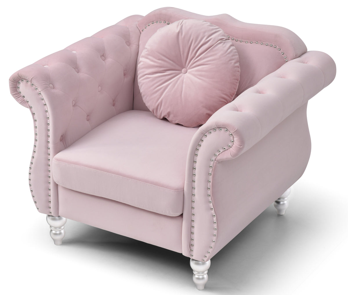 Chic Transitional Accent Chair