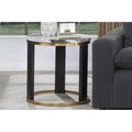 24" Round Icelandic End Table