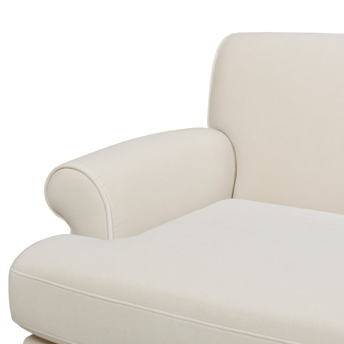 Alana 88" Lawson Two-Cushion Tightback Sofa, French