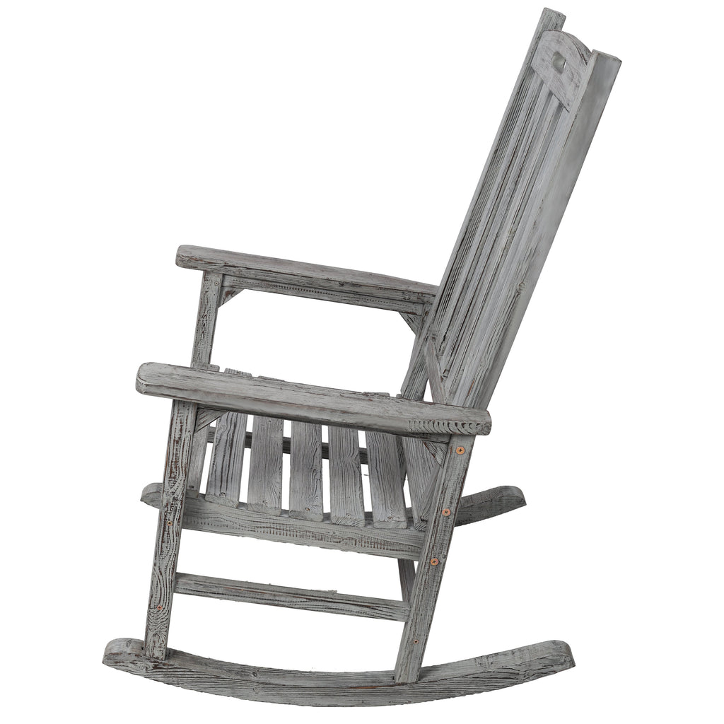 Wooden Oversized Porch Rocker Chair