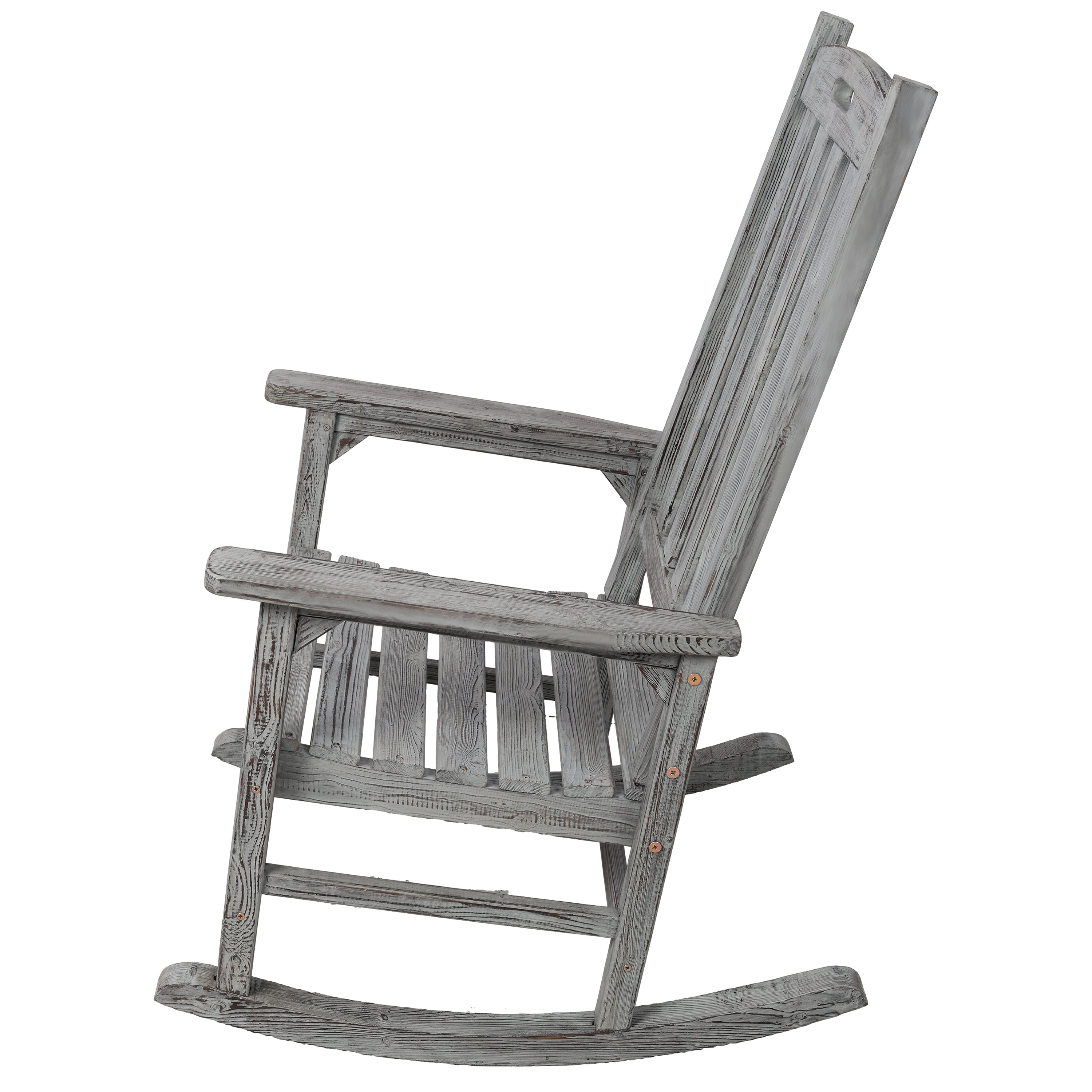 Wooden Oversized Porch Rocker Chair