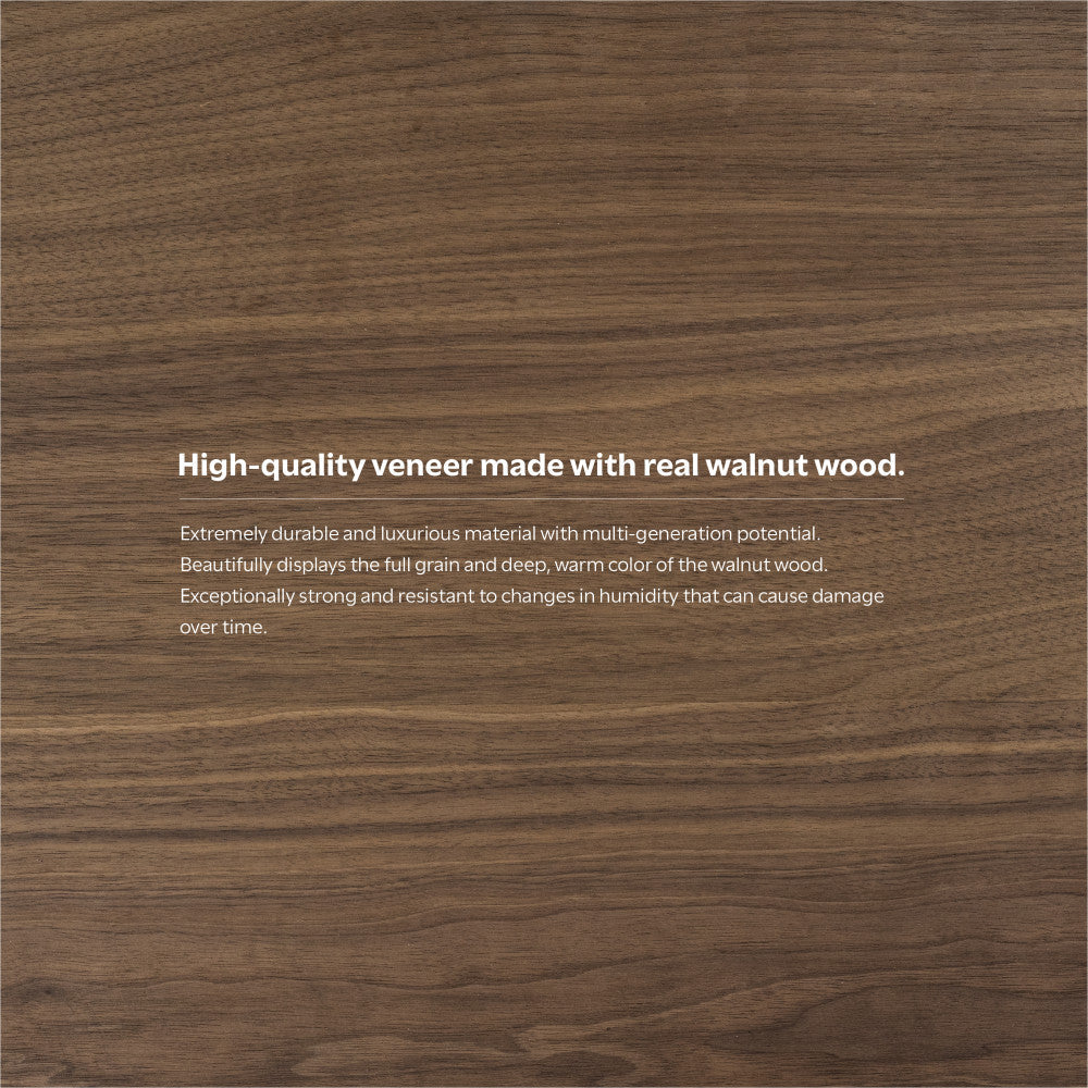 Wilson Dining Table in Handcrafted Walnut Finish