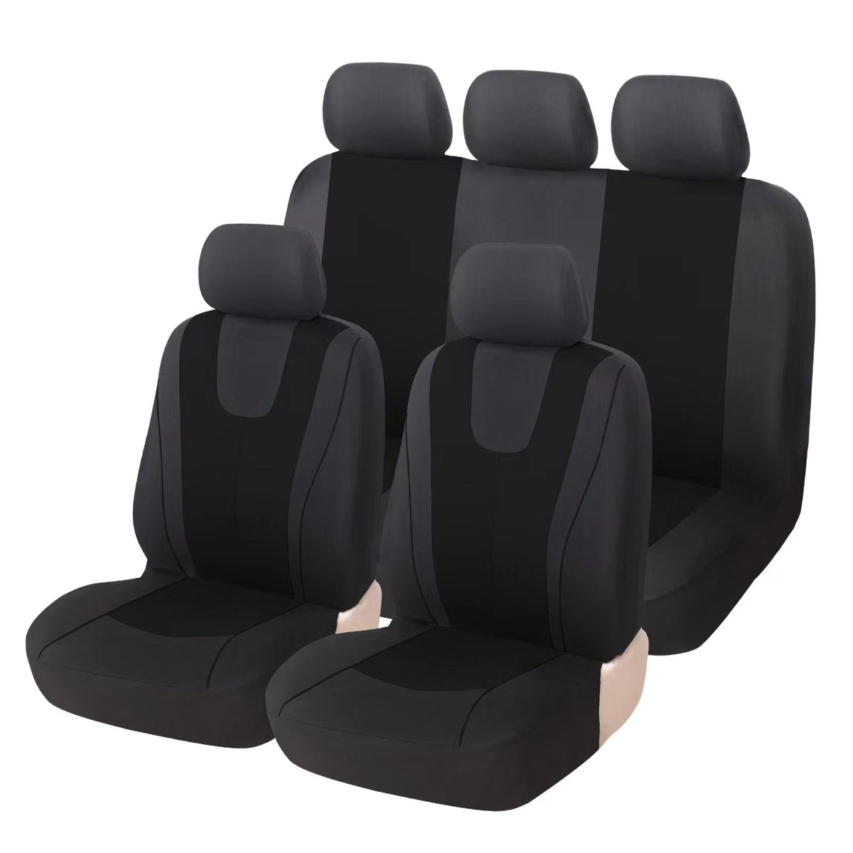 5-Seat Car Seat Cover, Classic And Timeless Design, Thin 2mm Thickness, Suitable For All Seasons