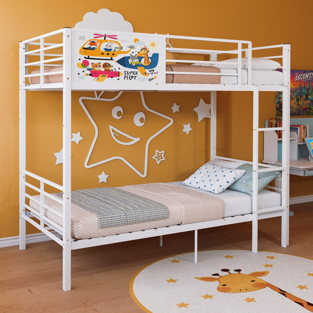 Metal Bunk Bed for Adults & Kids