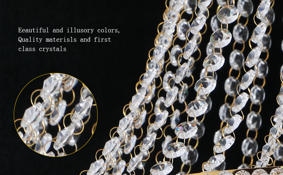 22-Inch Crystal Chandelier