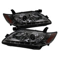 Spyder Toyota Camry 07-09 Projector Headlights DRL Smoke High H1 Low H7 PRO-YD-TCAM07-DRL-SM 5039439