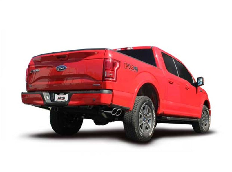 Borla 15-16 Ford F-150 3.5L EcoBoost Ext. Cab Std. Bed Catback Exhaust ATAK Truck Side Exit 140619
