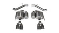 Corsa Performance 16-18 Cadillac ATS-V 3.6T 4in Polished Sport Axle-Back Exhaust