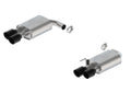 Ford Racing 2024 Mustang 2.3L Touring Non-Active Axle-Back w/GT Valance - Black Tip M-5230-M2TBV