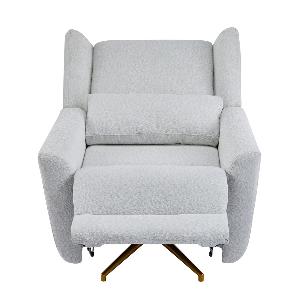 Upholstered 360° Swivel Power Recliner Chair