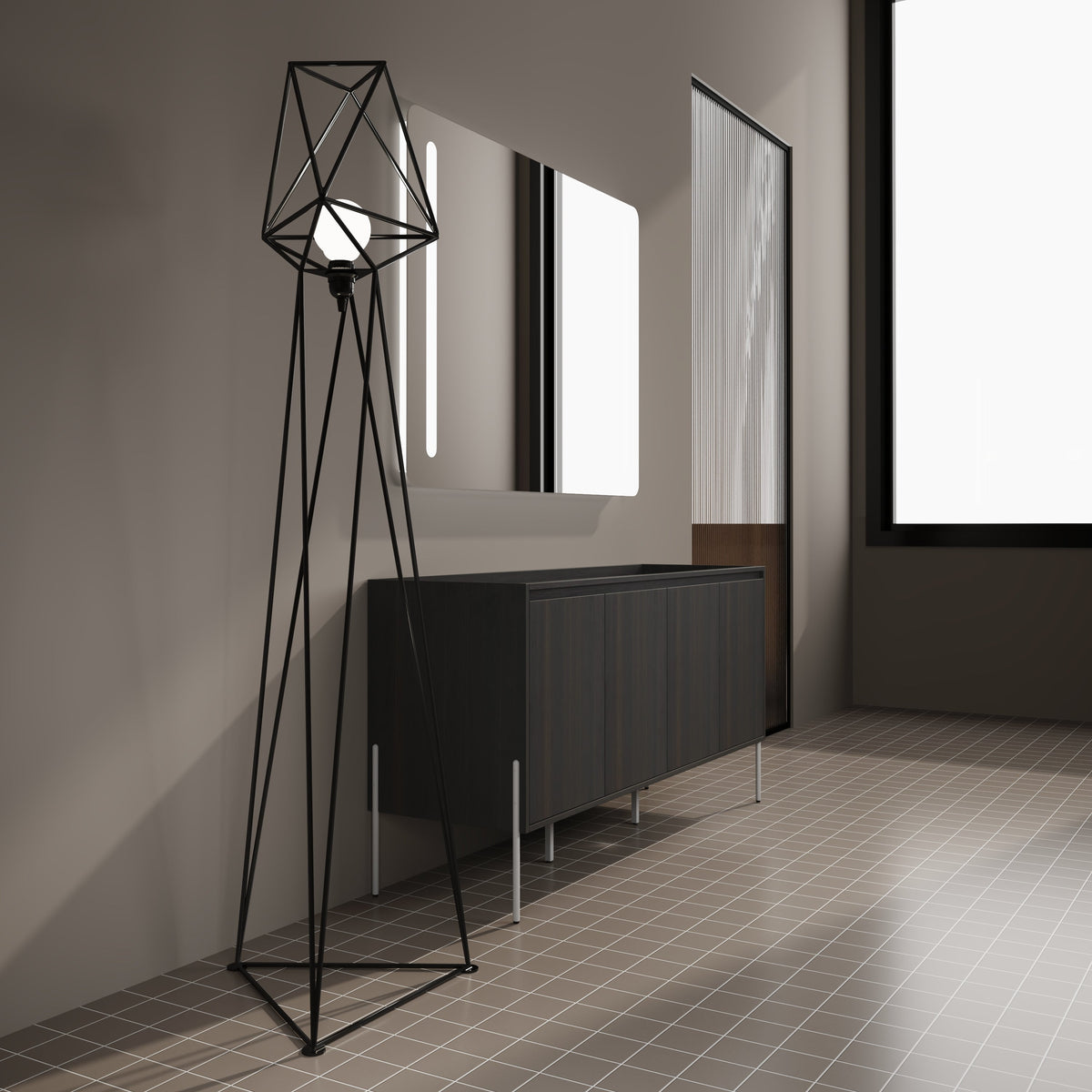 60" Freestanding Bathroom Vanity