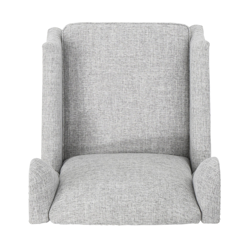 Modern Fabric Pushback Recliner Chair