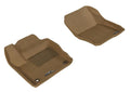 3D MAXpider 2012-2018 Ford Focus Kagu 1st Row Floormat - Tan L1FR02911502