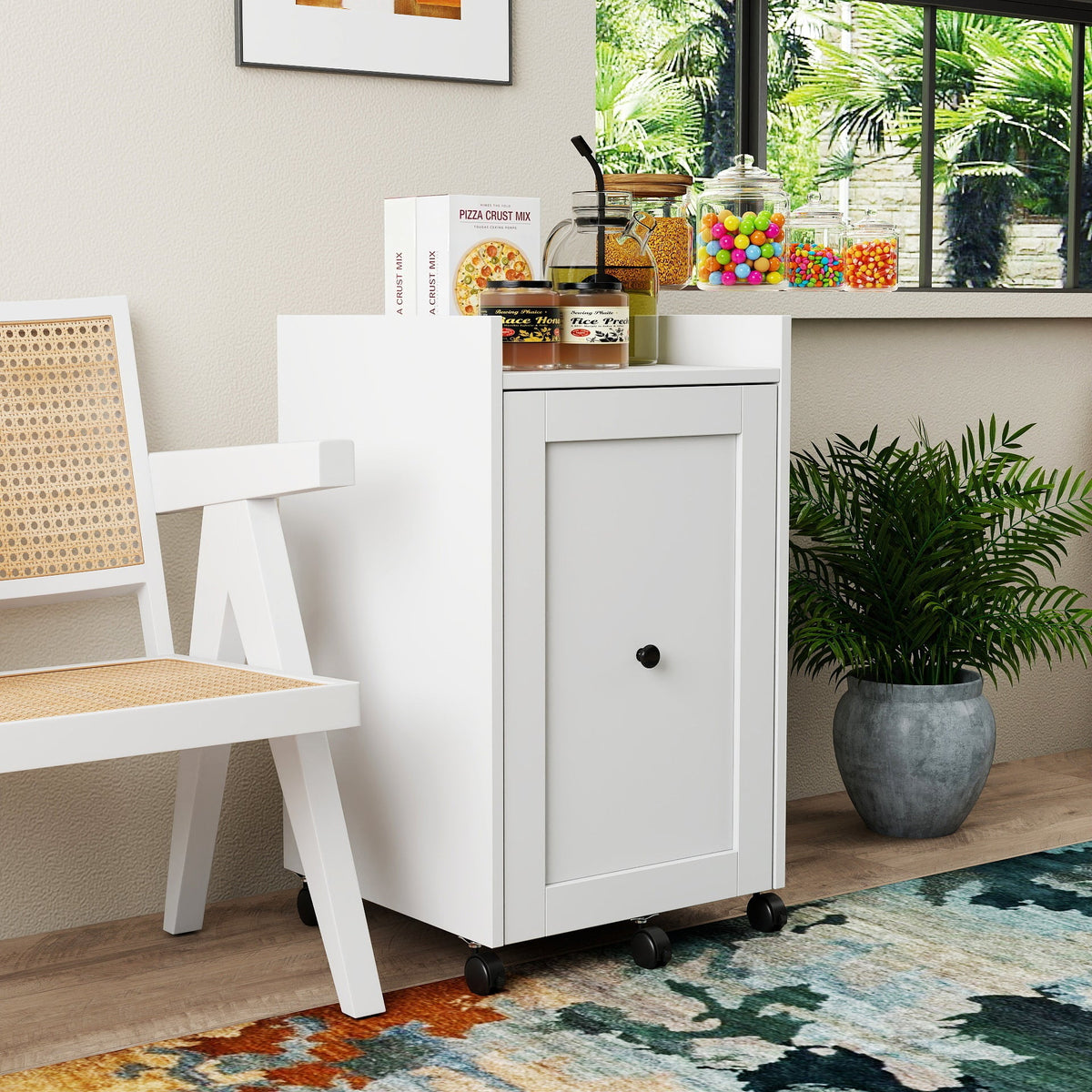 Organizer for Pantry - Sliding Out Snack Cabinet