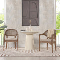 Americana Mid-Century Modern Cane Back Dining Chair