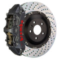 Brembo 24+ BMW M30i/530i XDrive Front GT-S BBK 6 Piston Cast 380x34 2pc Rotor Drilled - Black HA 1N1.9092AS