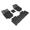 3D MAXpider 22-23 Hyundai Ioniq 5 Kagu Floor Mat- Black R1 R2 L1HY12501509