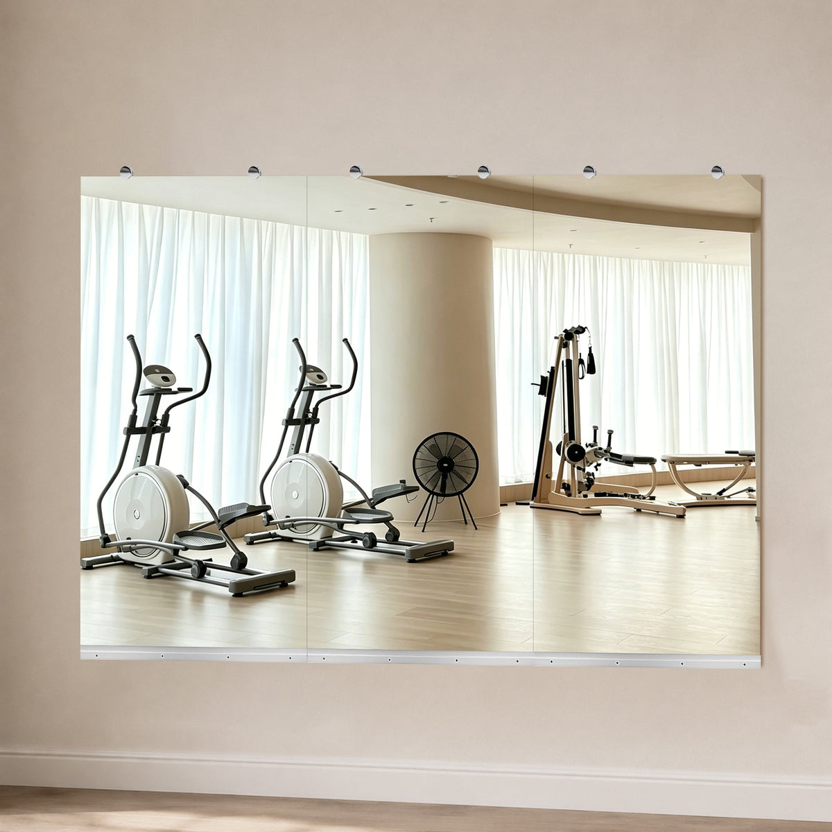 Gym Mirror 24x48 Inch - 3pcs