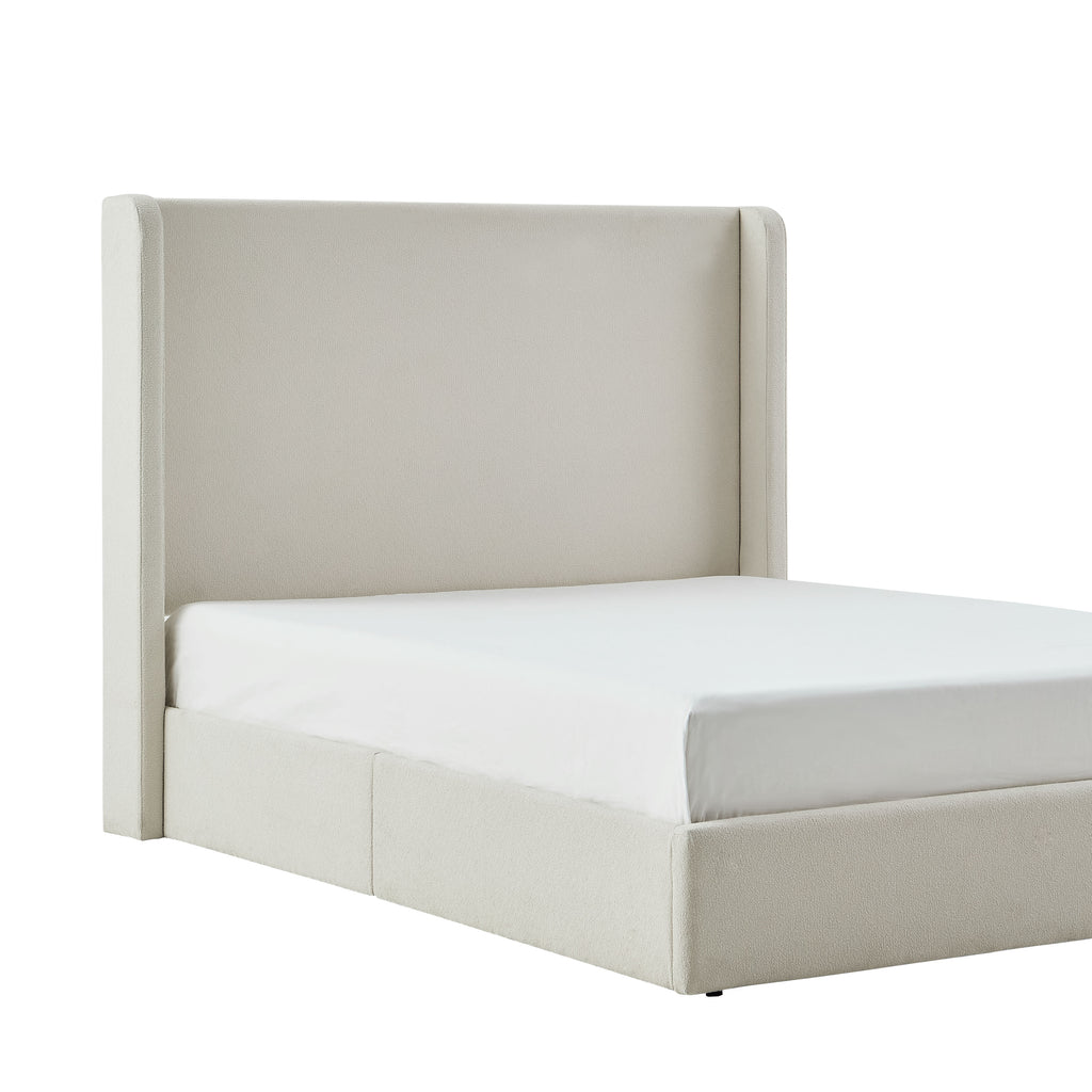 Carmen Upholstered Wingback Bed Frame
