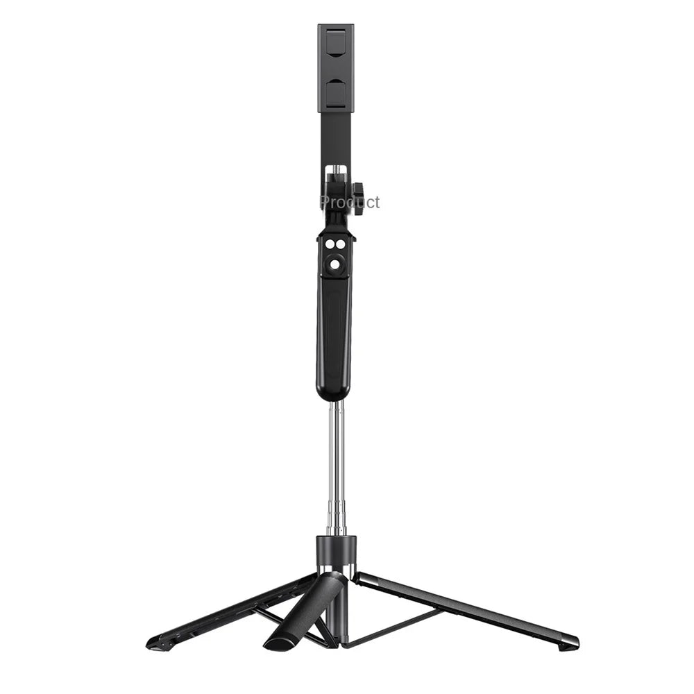 BSLIUFANG 1.7M 360° rotation Selfie Stick Tripod with fill light for smartphone Camera,Mobile Stand Monopod with Wireless Remote